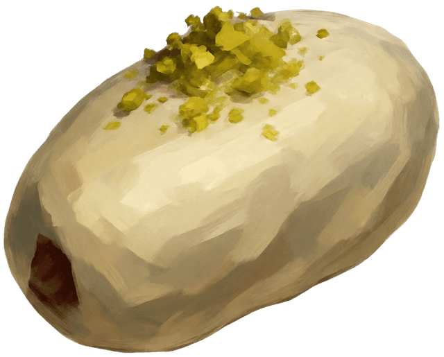 Datte au Blanc · Pistache